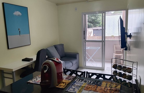 Xanxere Apartamento | Complete apartment, 2 bedrooms, barbecue, office, bedroom, books, playground