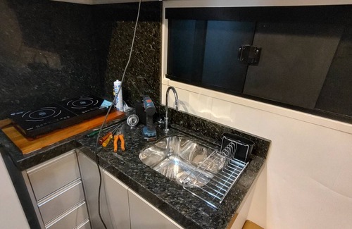 Pinheirinho Apartamento | Complete 18 m² studio in a container with thermal insulation, excellent location