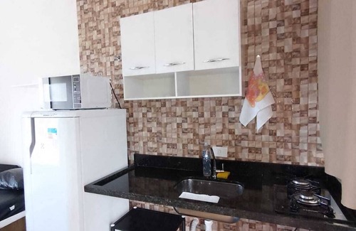 Caraguatatuba Chalet De Esquí | Complete Chalet with private kitchen in Gated Community for Couples💙 1st floor