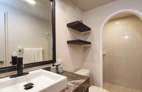 El Rosarito Condominio | Condo 103 Black & White 2 BDR
