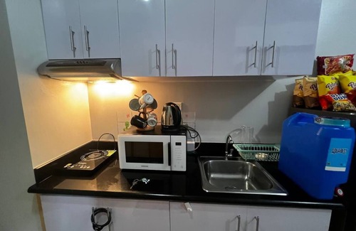 Santo Cristo Condominio | Condo in SM North, Quezon City with Pool, Netflix, WiFi, AC