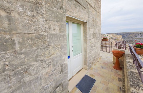 Sasso Caveoso Condominio | Condominio-Premier-Baño con bañera-Terraza