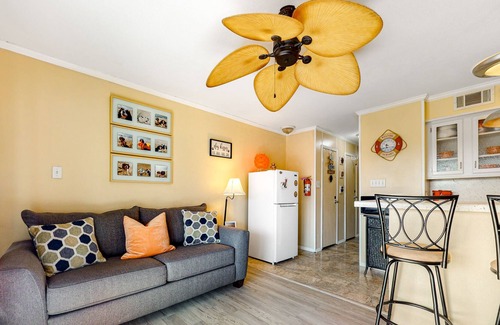 North Beach Casa | Condo steps from the beach w/private balcony & shared outdoor pool