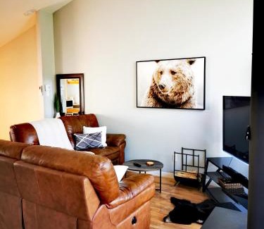 Stoneham Apartamento | Condo sur 2 niveaux avec magnifique vue sur la montagne