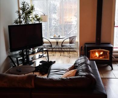 Stoneham Apartamento | Condo sur 2 niveaux avec magnifique vue sur la montagne