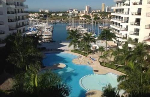 Marina Mazatlan Apartamento | Condominio c/alberca y vista a Marina Mazatlán