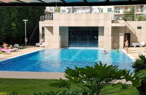 Mafamude Apartamento | Condominio en SPA, 2 Piscinas, gym, sauna, baño turco, garaje, 170 m del metro