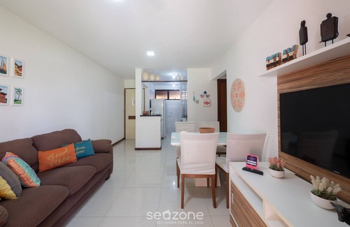 Jenipabu Apartamento | Condominium With Gym and Pool in Guarajuba - Camacari GSH