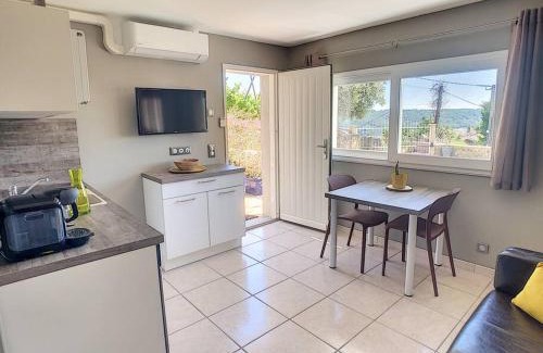 Condrieu Apartamento | Condrieu, le Châtillon au cœur du vignoble belle vue sur vallée du Rhône
