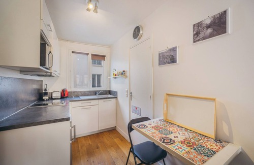 Quartier Saint-Ambroise Apartamento | confortable studio in the oberkampf district