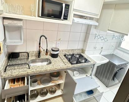Negrao de Lima Apartamento | Conforto e Estilo 3QT Piscina Sauna e 2 Vagas Garagem proximo ao Araguaia shopping portaria 24h