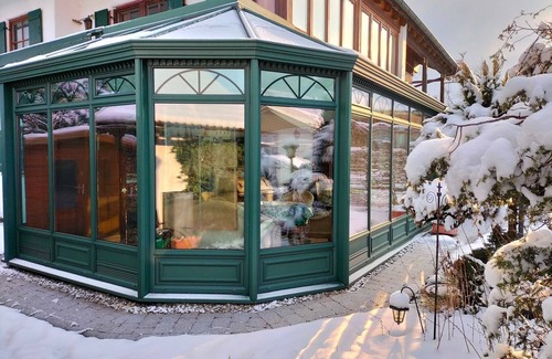 Oberstaufen Apartamento | Constance mountain view with winter garden