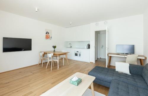 Prague 5 Apartamento | Contemporary apartment with garage parking
