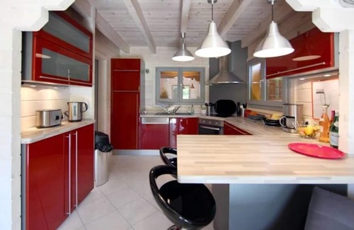 Saint-Nabord Chalet De Esquí | CHALET CONTEMPORÁNEO CON CHIMENEA SAUNA BALNEO WIFI