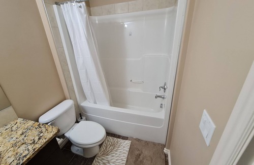 Southeast Edmonton Casa | Contemporary & Cheerful 1-Bedroom Suite with Fireplace
