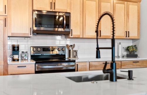 Spearfish Apartamento | Contemporary family friendly downtown loft
