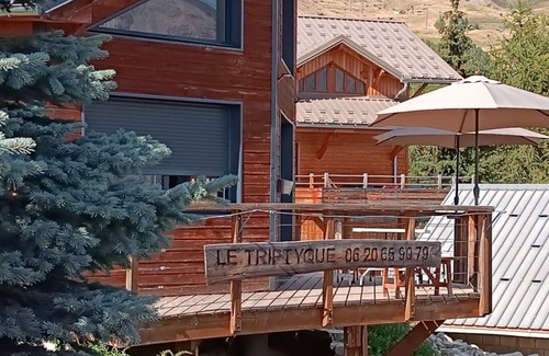 Orcieres-Merlette Chalet De Esquí | CHALET CONTEMPORÁNEO 12 DORMIR CERCA DE LAS PENDIENTES