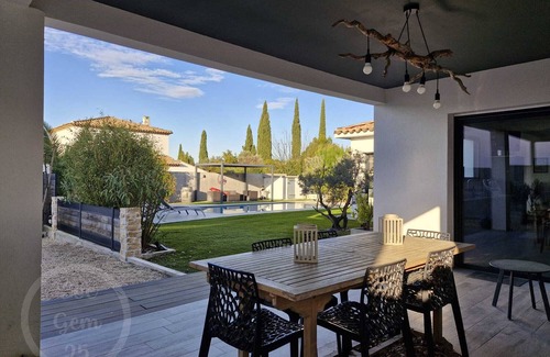 Gemenos Casa | Contemporary house for summer vacations in Gémenos 150m² with swimming pool