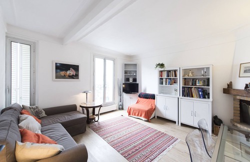 Quartier de Javel Apartamento | Precioso apartamento luminoso con balcón, muy cerca del Sena y la Torre Eiffel (Veeve)