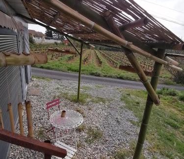 Massillargues-Attuech Apartamento | Conteneur avec spa privé face aux vignes