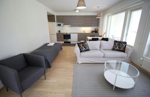Lahti Apartamento | Convenient Apartment for 5 with Sauna
