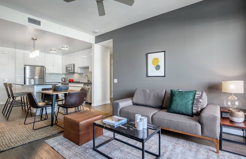 Mission Bay Apartamento | Convenient Mission Bay 2BR w/ Gym + Lounge + City View by Blueground