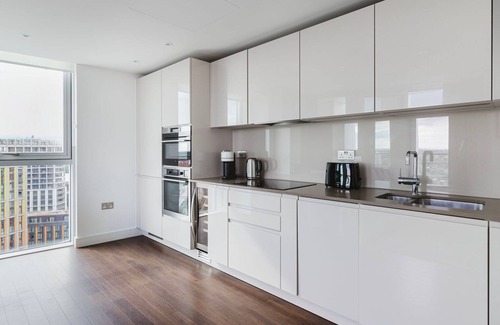 Vauxhall Apartamento | Cool Vauxhall 1BR w/ Gym, Media Room, W/D, Balcony & A/C, by Blueground