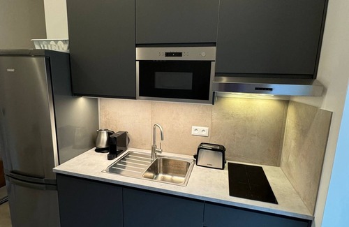 Karlin Apartamento | Cool Vitkova apartment near Florenc with small balcony