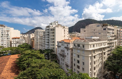 Copacabana Apartamento | Copacabana vista de la playa | NSC1006