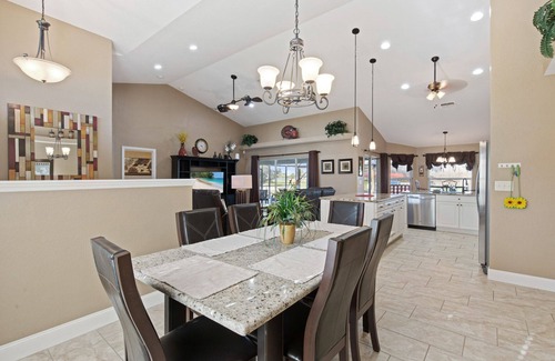 Burnt Store Casa | Coral Paradise - 4/2 Gulf Access Home with Electric Heated Pool, Game Room, Kayaks, Tiki Hut