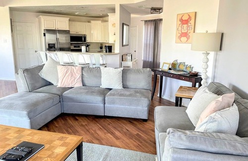 Jamaica Beach Casa | Corner Cove Beach Home - ¡Playa, kayaks, pesca y 180 pies de costa!