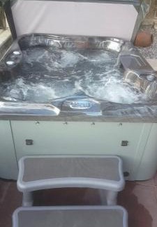 Stroumpi Casa | Cosmema House 1 Hot tub and swimming pool villa