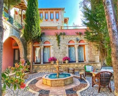 Stroumpi Casa | Cosmema House 1 Hot tub and swimming pool villa