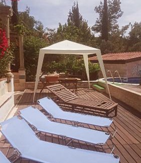 Stroumpi Casa | Cosmema House 1 Hot tub and swimming pool villa