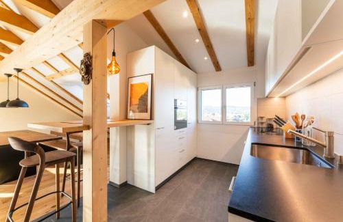 Gossau Apartamento | Cosy 1-Bedroom Rooftop Apartment