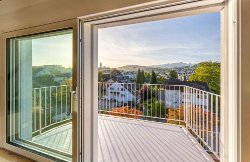 Gossau Apartamento | Cosy 1-Bedroom Rooftop Apartment