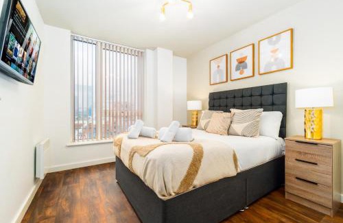 Bordesley Apartamento | Cosy 2 Bedroom Apartment in Digbeth, Birmingham City Centre with Free Parking - Digbeth - Free Netflix - Long Stays Allowed - Free Street Parking