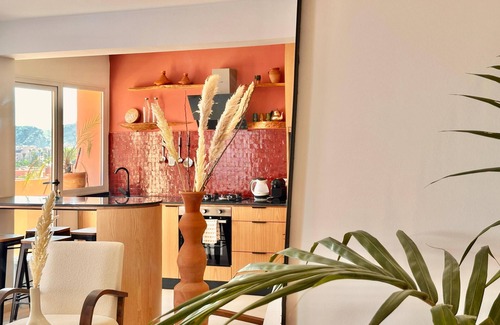 Semlalia Apartamento | Cosy 2BR Central Guéliz Piscine + FIBRE /Parking