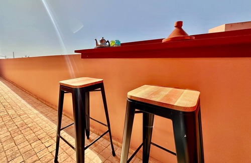 Semlalia Apartamento | Cosy 2BR Central Guéliz Piscine + FIBRE /Parking