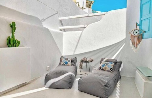 Psarou Apartamento | Acogedor apartamento con aire acondicionado - 1 dormitorio y 2 baños - Mykonos