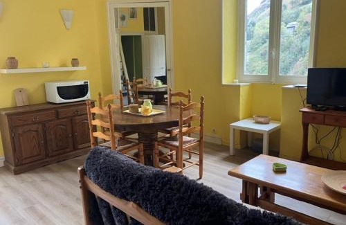 Eaux-Bonnes Apartamento | Cosy and bright apartment in Eaux-Bonnes center