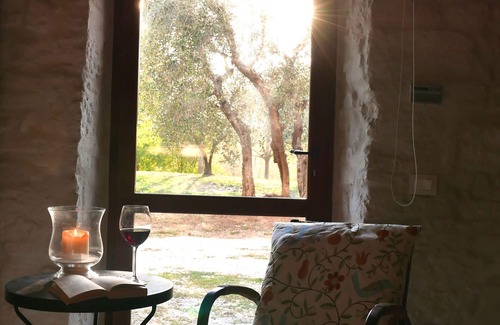 Colle di Val d'Elsa Villa | Apartamento en villa con WIFI, piscina, TV, patio, vista panorámica, cerca de San Gimignano