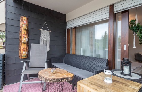 Schoenwald Apartamento | Acogedor apartamento 18 con vistas al jardín, Wi-Fi y balcón