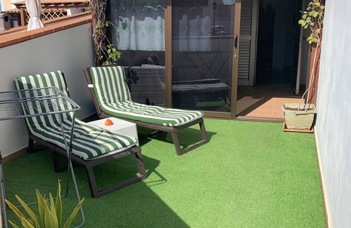 El Cotillo Apartamento | Acogedor apartamento "El Carmen" cerca de la playa con Wi-Fi y terraza