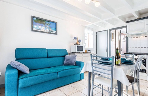 Saint-Palais-sur-Mer Apartamento | Hermoso apartamento para 4 personas con piscina, WIFI, TV, balcón y aparcamiento