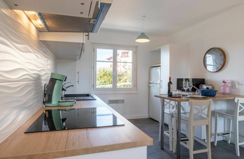 Guethary Apartamento | Precioso apartamento para 2 personas con WIFI, TV y aparcamiento