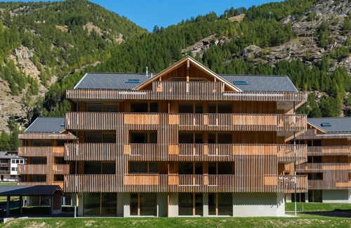 Saas Grund Apartamento | Bonito apartamento para 7 personas con WIFI, TV, balcón y mascotas permitida