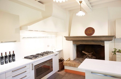 Montaione Villa | Apartamento en villa con WIFI, A/C, piscina, TV, veranda, vista panorámica, cerca de San Gimignano