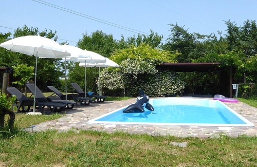 Silea Casa | Cosy apartment in villa for 10 people with A/C, pool, WIFI and terrace