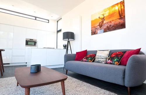 Nieuwvliet Casa | Acogedor apartamento en villa para 4 personas con WIFI, TV, terraza y aparcamiento